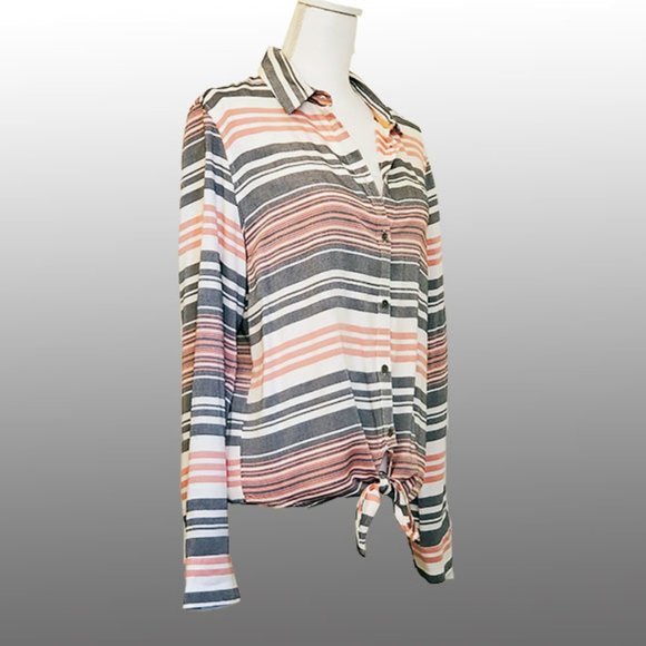 ROXY EMERALD EARTH TOP-pre owned, size Med - Picture 3 of 4